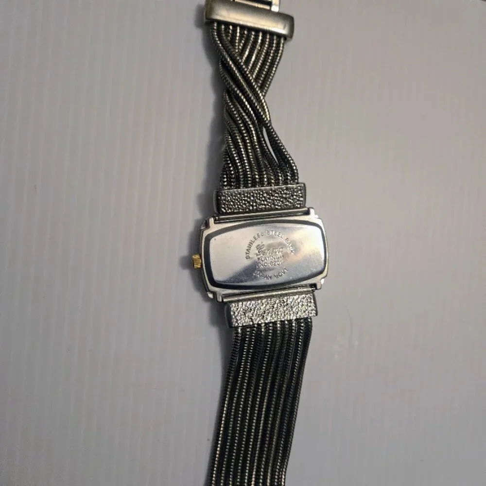 Vintage Geneva‎ Platinum No. 6201 multi-strand bracelet watch